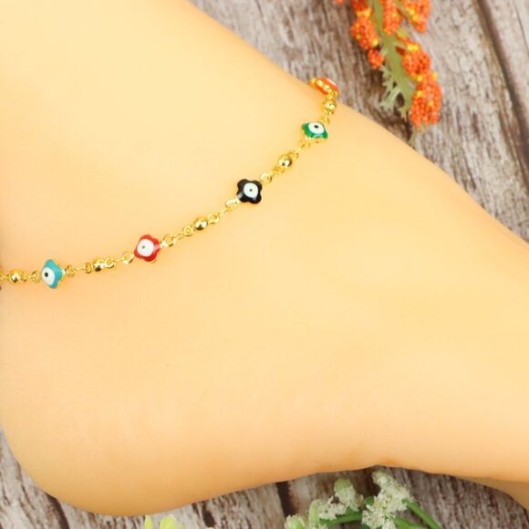 Dainty Anklet for Women – Elegant Everyday Jewelry & Perfect Gift | MLCRC1895 - Picture 4 of 10